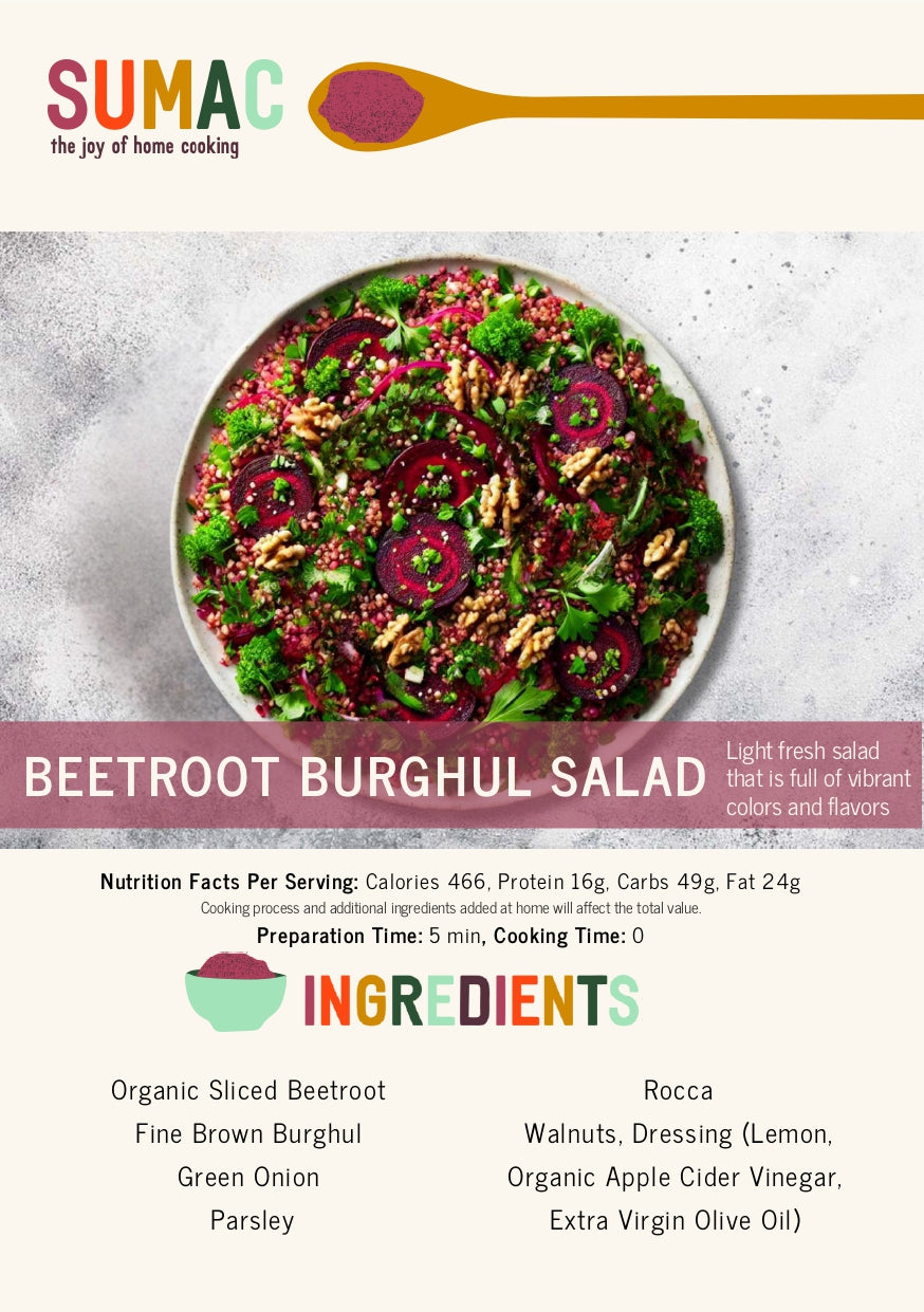 Beetroot Burghul Salad