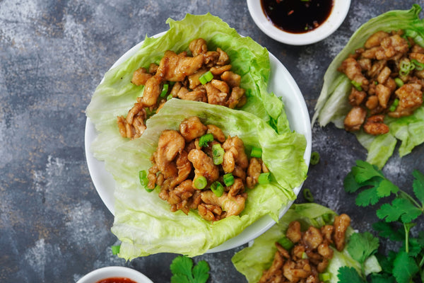 Asian Chicken Lettuce Wraps