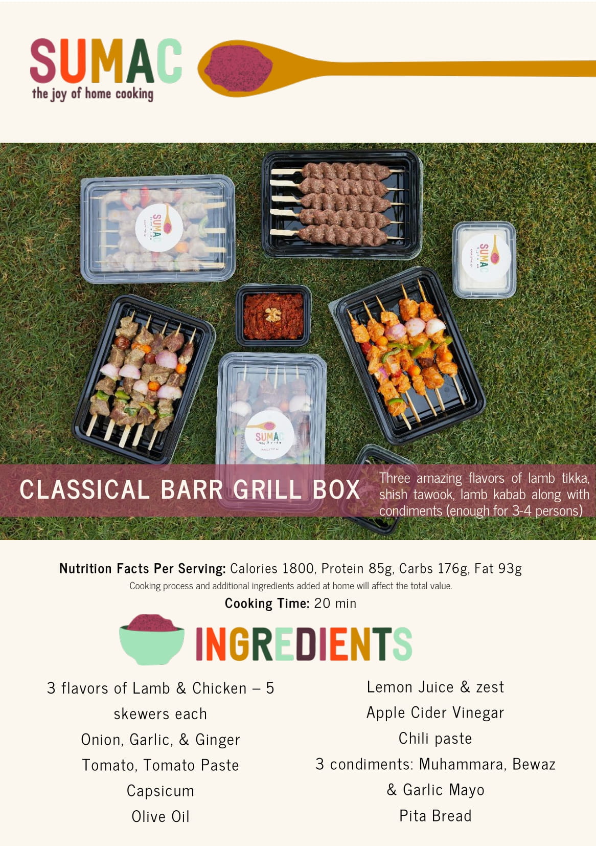 Classical Barr Grill Box