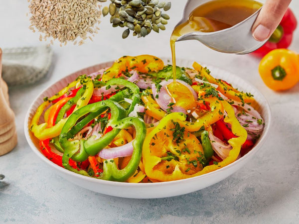 Colorful Bell Pepper Salad - Relaunched