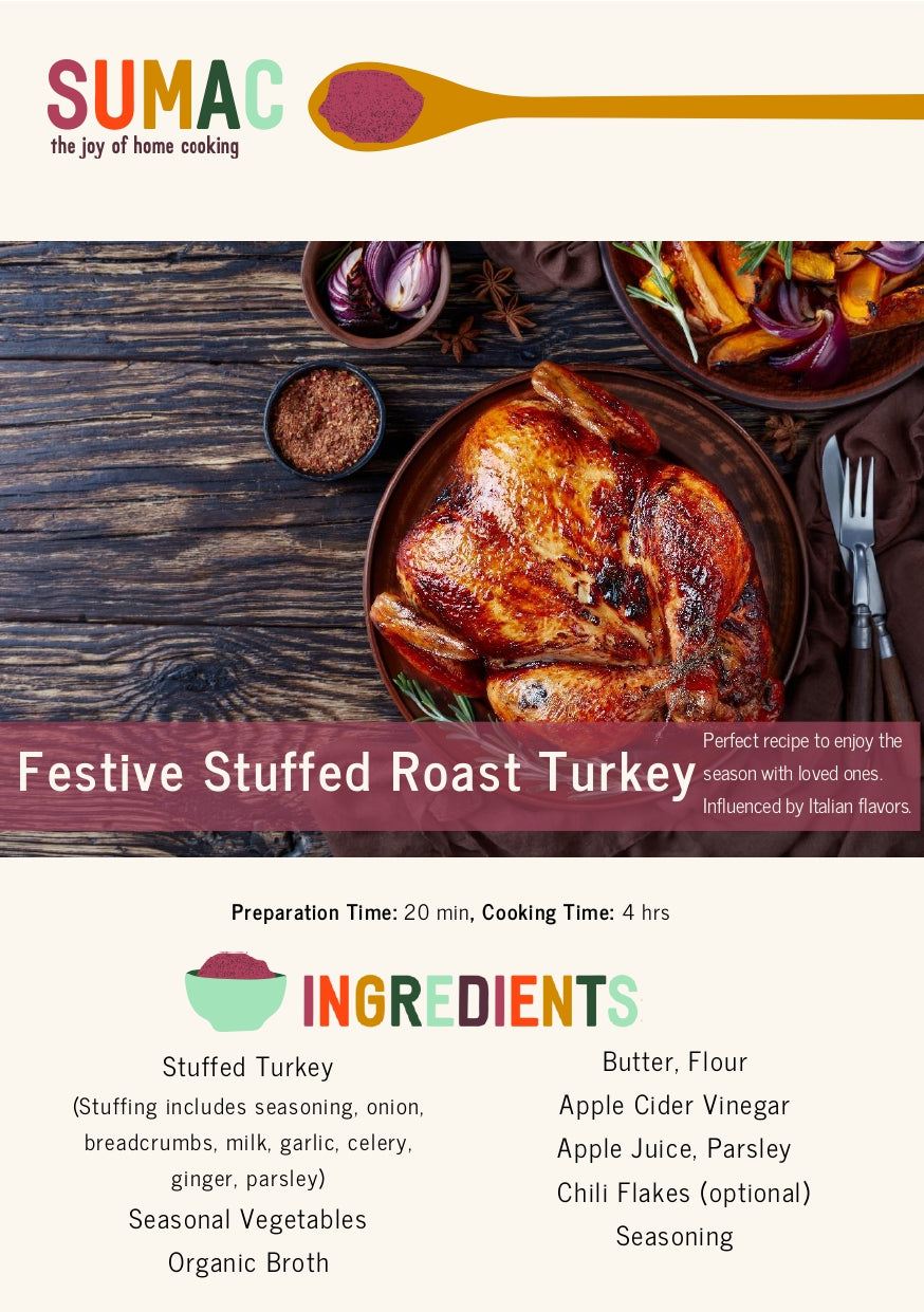 Festive Stuffed Roast Turkey