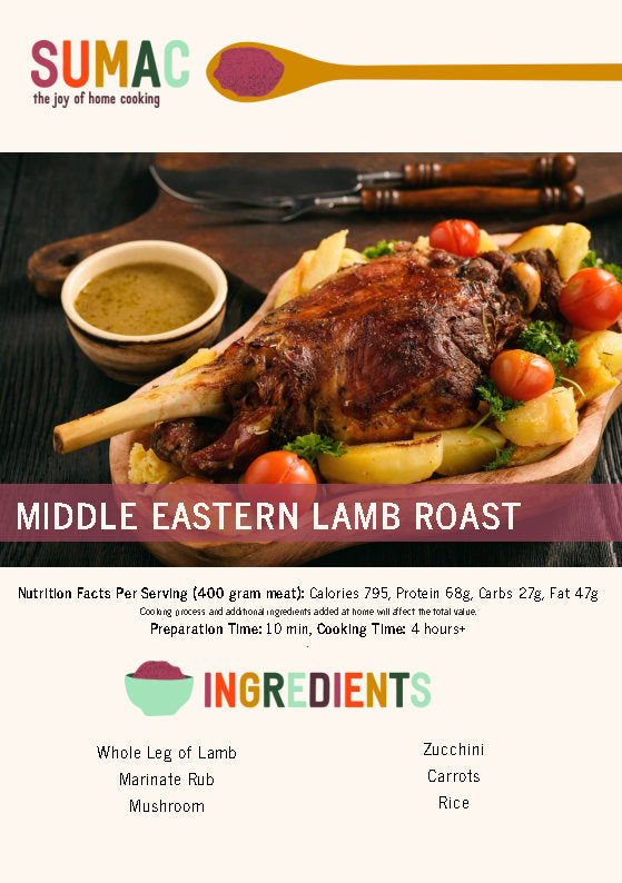 Middle-Eastern Lamb Roast