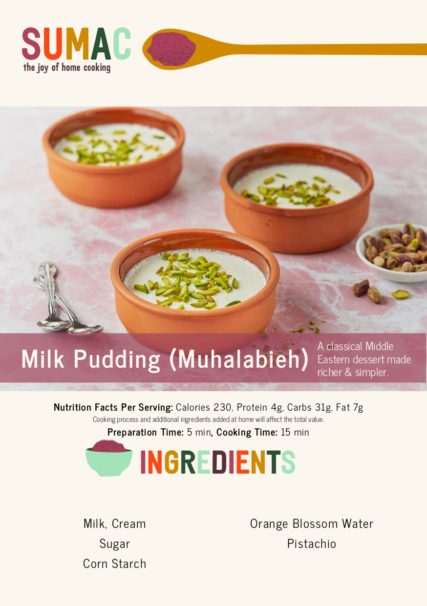 Muhalabia (Milk Pudding)