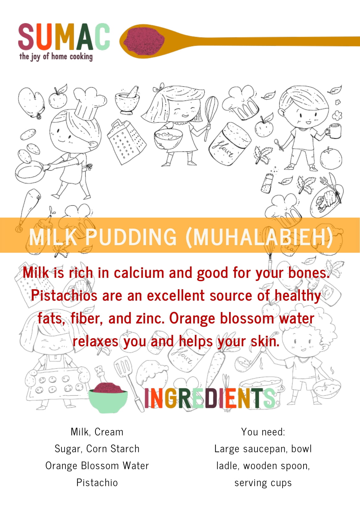 Muhalabia/Milk Pudding