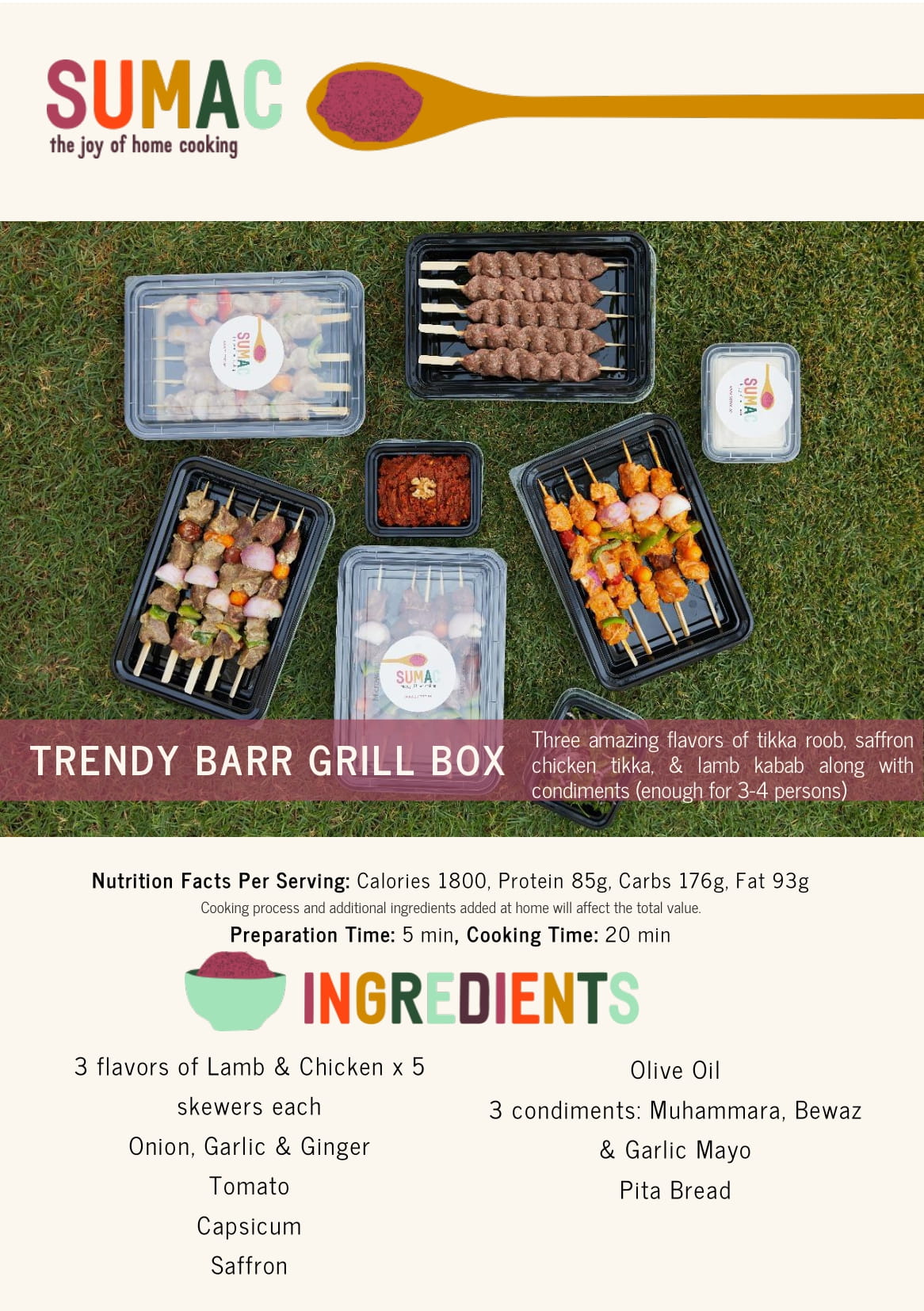 Trendy Barr Grill Box